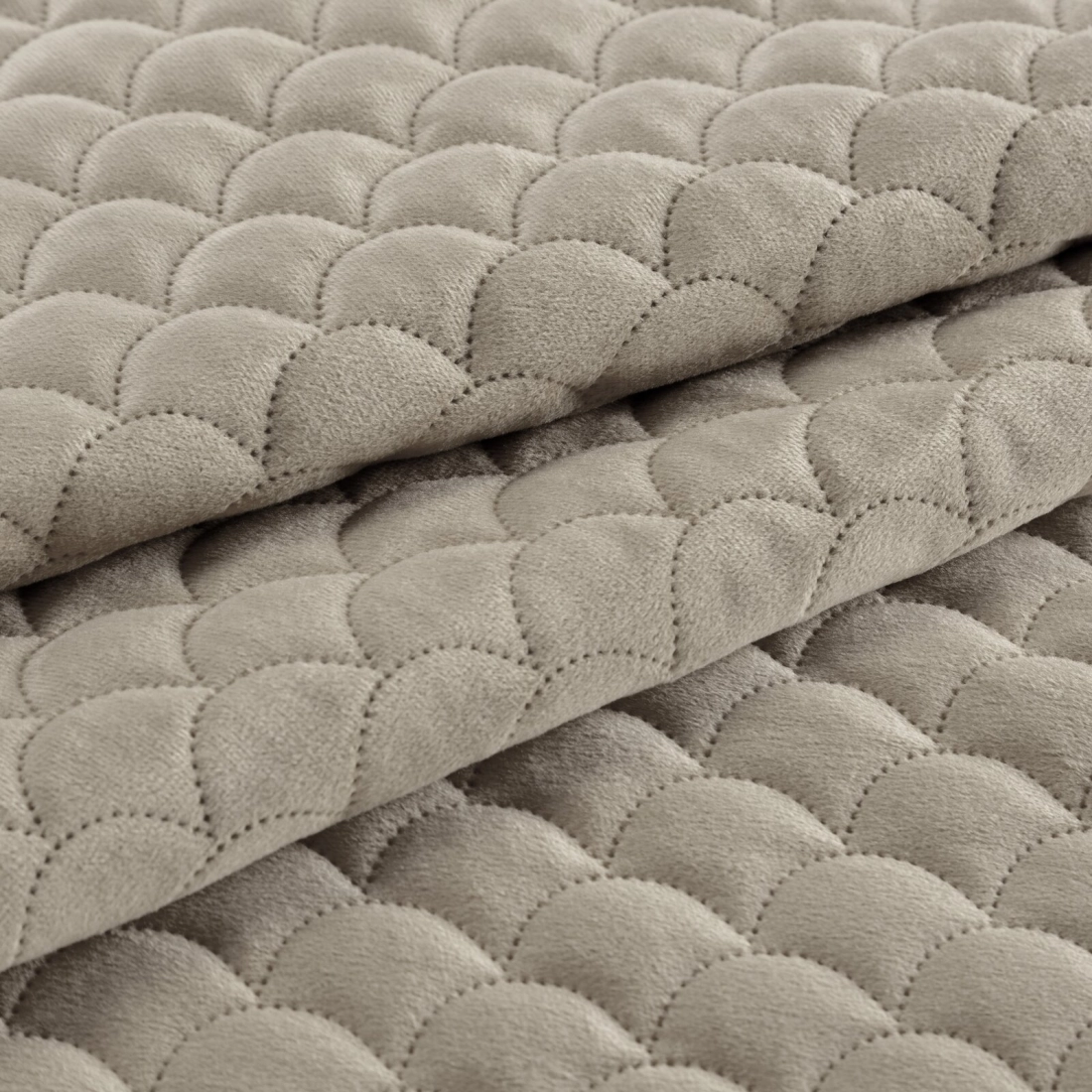 Prehoz 220x240 cm s motívom rybej šupiny, béžový