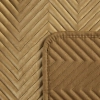Prehoz 230x260 cm geometrický vzor, medový