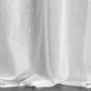 Záclona 140x250 cm biela na kovové krúžky KEJTI