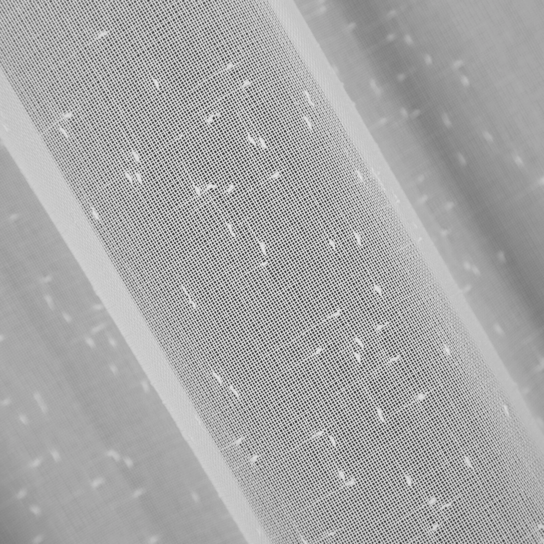 Záclona 400x145 cm matná biela na riasiacu pásku ANGELA