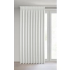 Záves 125x270 cm zamatový biely na riasiacu pásku MELANIE