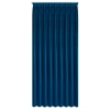 Sametový závěs 125x270 cm tmavě modrý MELANIE