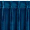 Sametový závěs 125x270 cm tmavě modrý MELANIE