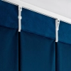 Sametový závěs 125x270 cm tmavě modrý MELANIE