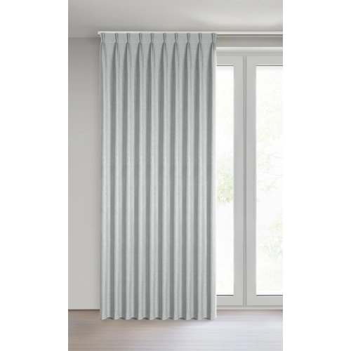 Závěs 125x270 cm zatemňovací stříbrný NELISA