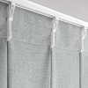 Závěs 125x270 cm zatemňovací stříbrný NELISA