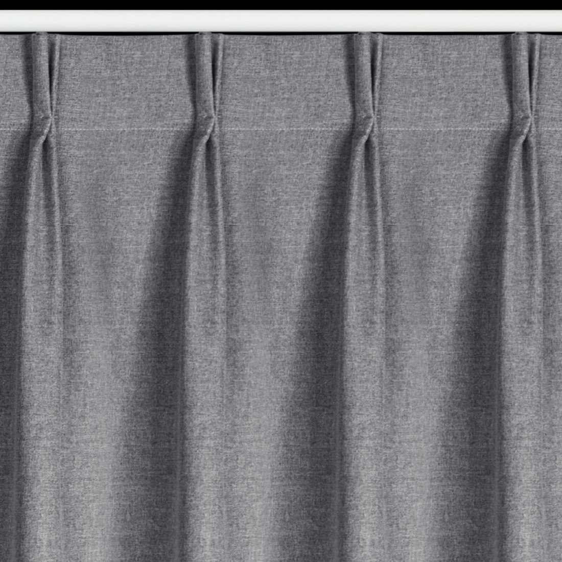 Zatemňovací závěs blackout 125x270 cm grafitový NELISA