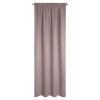Záves 130x300 cm zatemňujúci pudrovo ružový na riasiacu pásku CARLO
