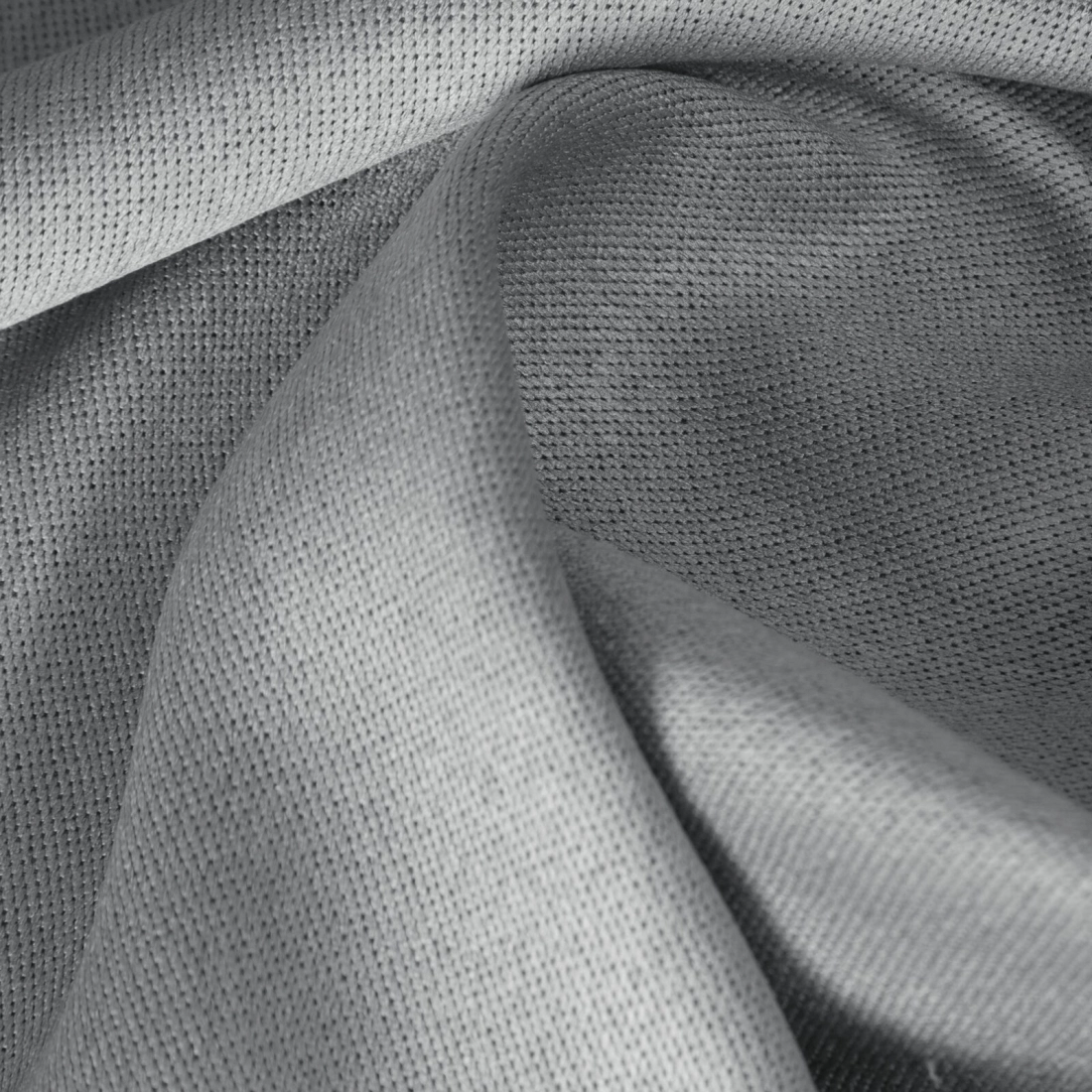 Záves 130x300 cm zatemňujúci strieborný na riasiacu pásku CARLO