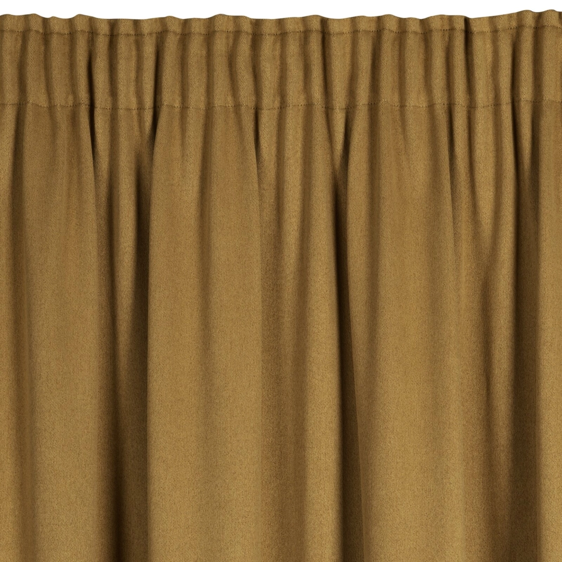 Záves 130x300 cm zatemňujúci štruktúrovaný medový na riasiacu pásku CARLO