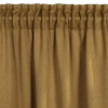Záves 130x300 cm zatemňujúci štruktúrovaný medový na riasiacu pásku CARLO