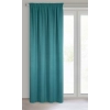 Zatemňovací závěs 130x300 cm tmavě tyrkysový na řasicí pásku CARLO