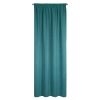 Zatemňovací závěs 130x300 cm tmavě tyrkysový na řasicí pásku CARLO