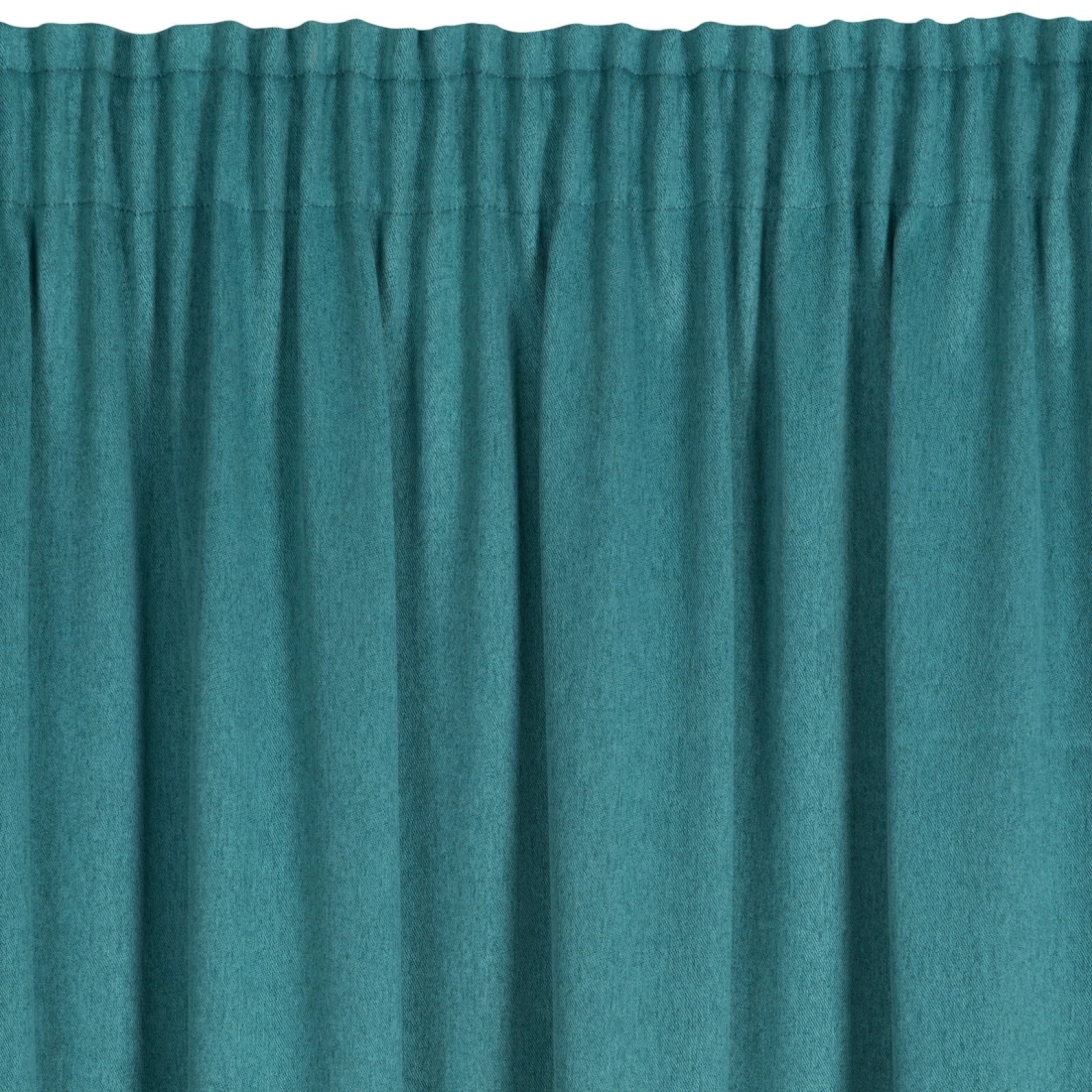 Zatemňovací závěs 130x300 cm tmavě tyrkysový na řasicí pásku CARLO