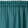 Zatemňovací závěs 130x300 cm tmavě tyrkysový na řasicí pásku CARLO