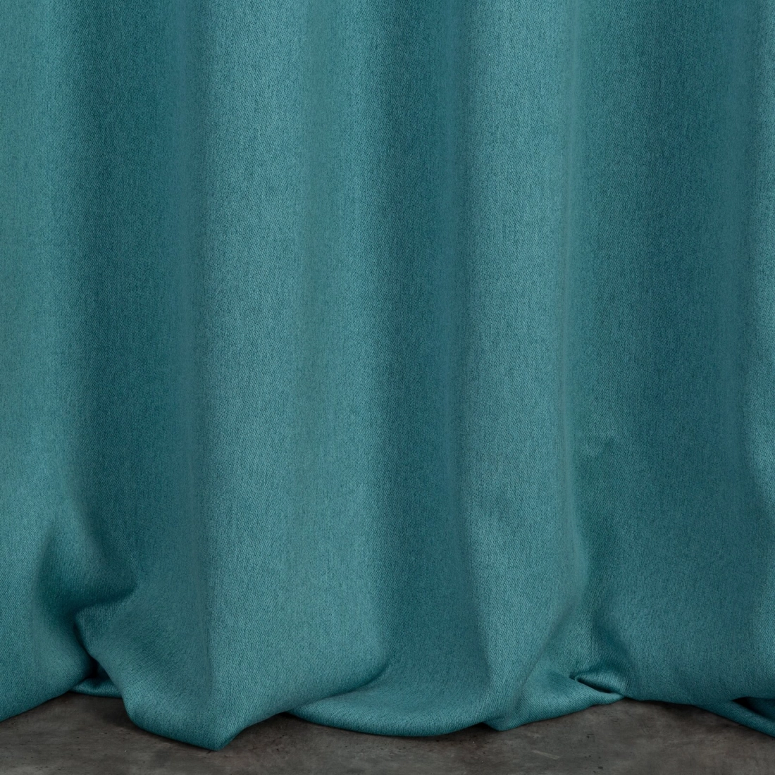 Zatemňovací závěs 130x300 cm tmavě tyrkysový na řasicí pásku CARLO