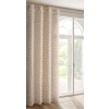Záves 135x250 cm béžový šifónový na kovové krúžky AURELIA Eva Minge