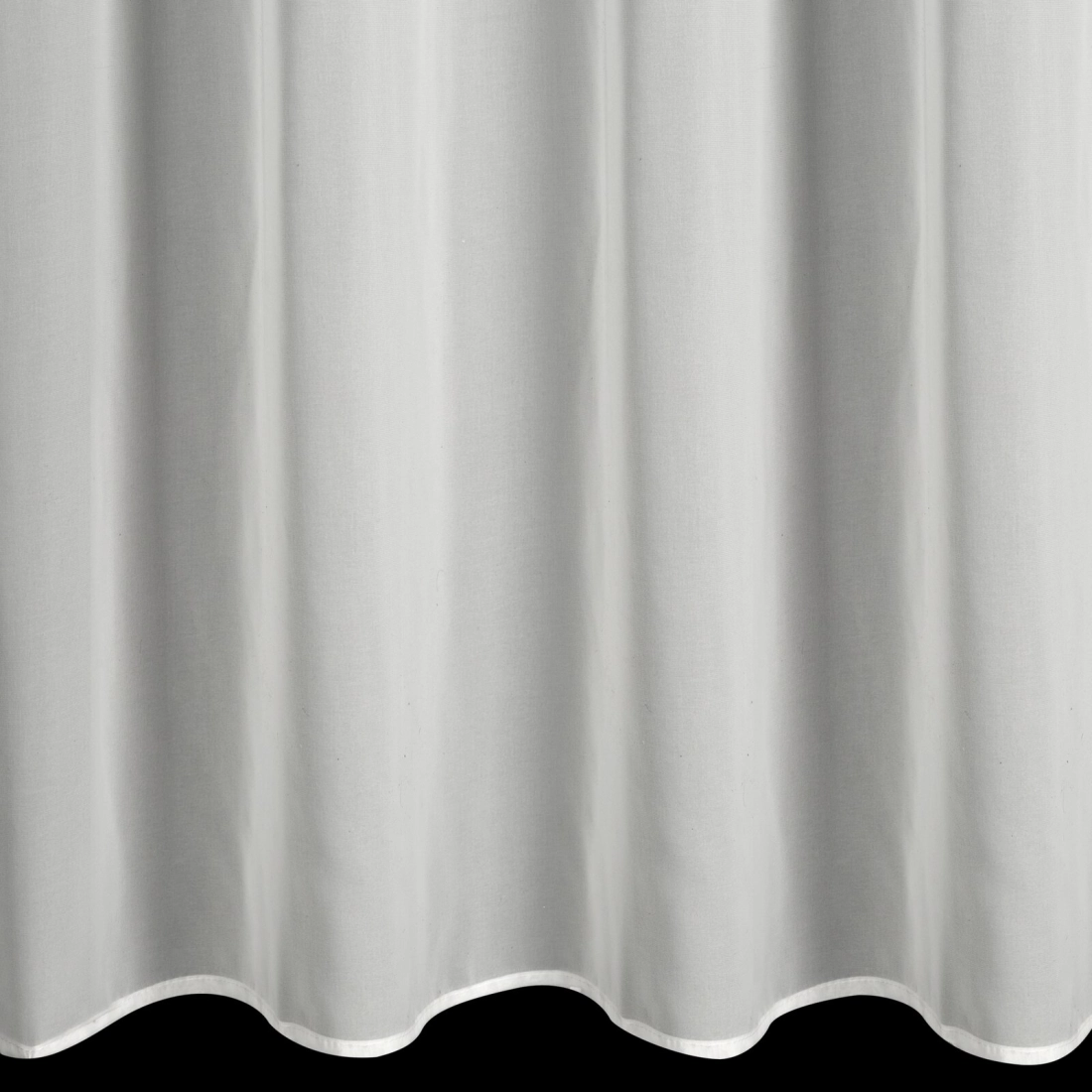 Záves 135x250 cm bielo-ružový na kovové krúžky ALORA