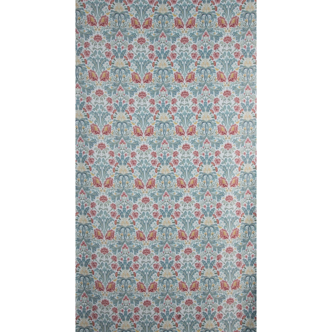 Záves 135x250 cm biely bordový na kovové krúžky ASHLEY