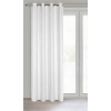 Záves 135x250 cm biely zamatový na kovové krúžky ALETA