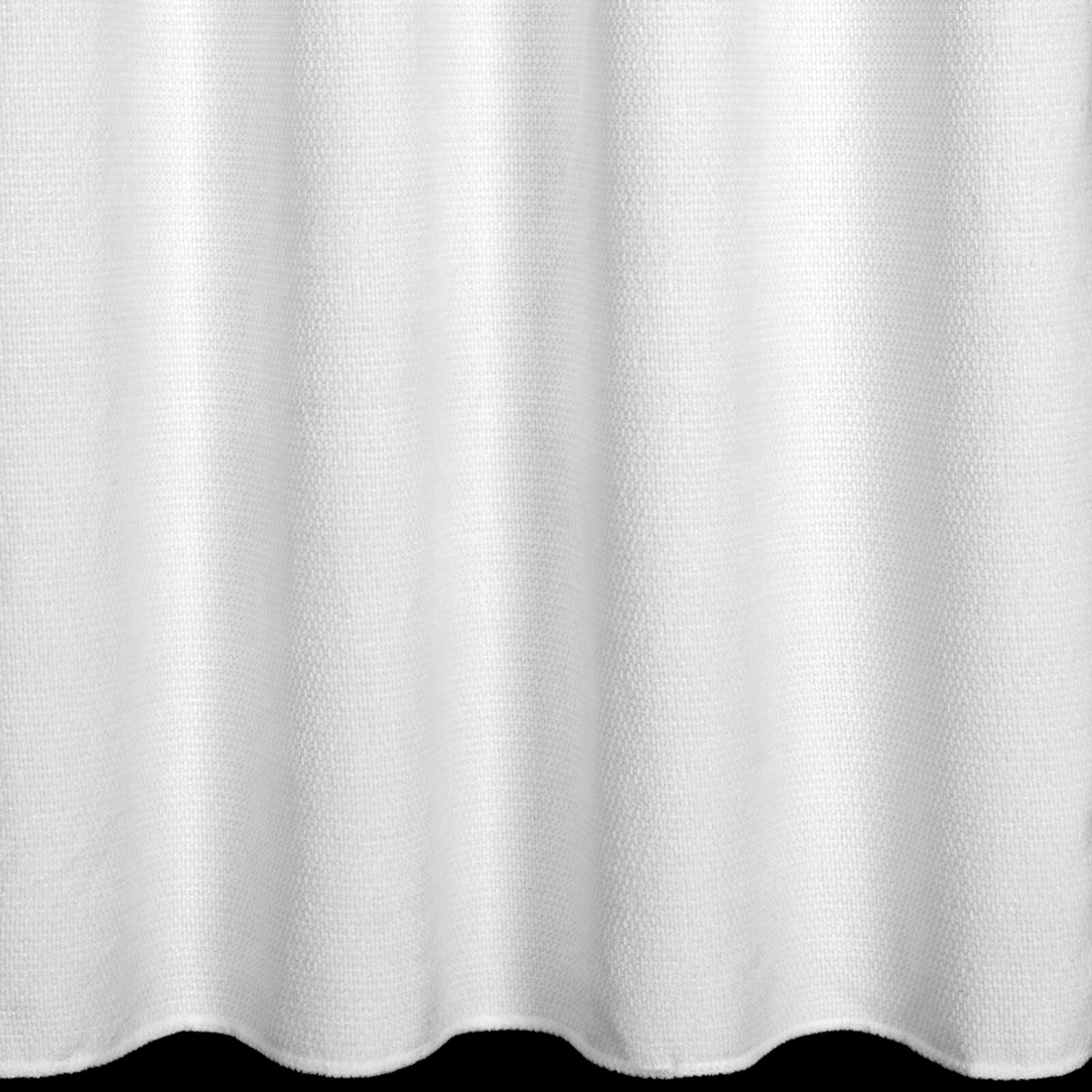 Záves 135x250 cm biely zamatový na kovové krúžky ALETA