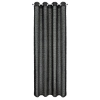 Záves 135x250 cm čierny na kovové krúžky TIFFANY Eva Minge