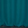 Záves 135x250 cm matný tmavotyrkysový na kovové krúžky BLACKOUT