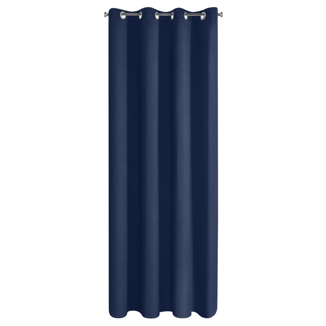 Záves 135x250 cm matný zatemňovací granátový na kovové krúžky BLACKOUT