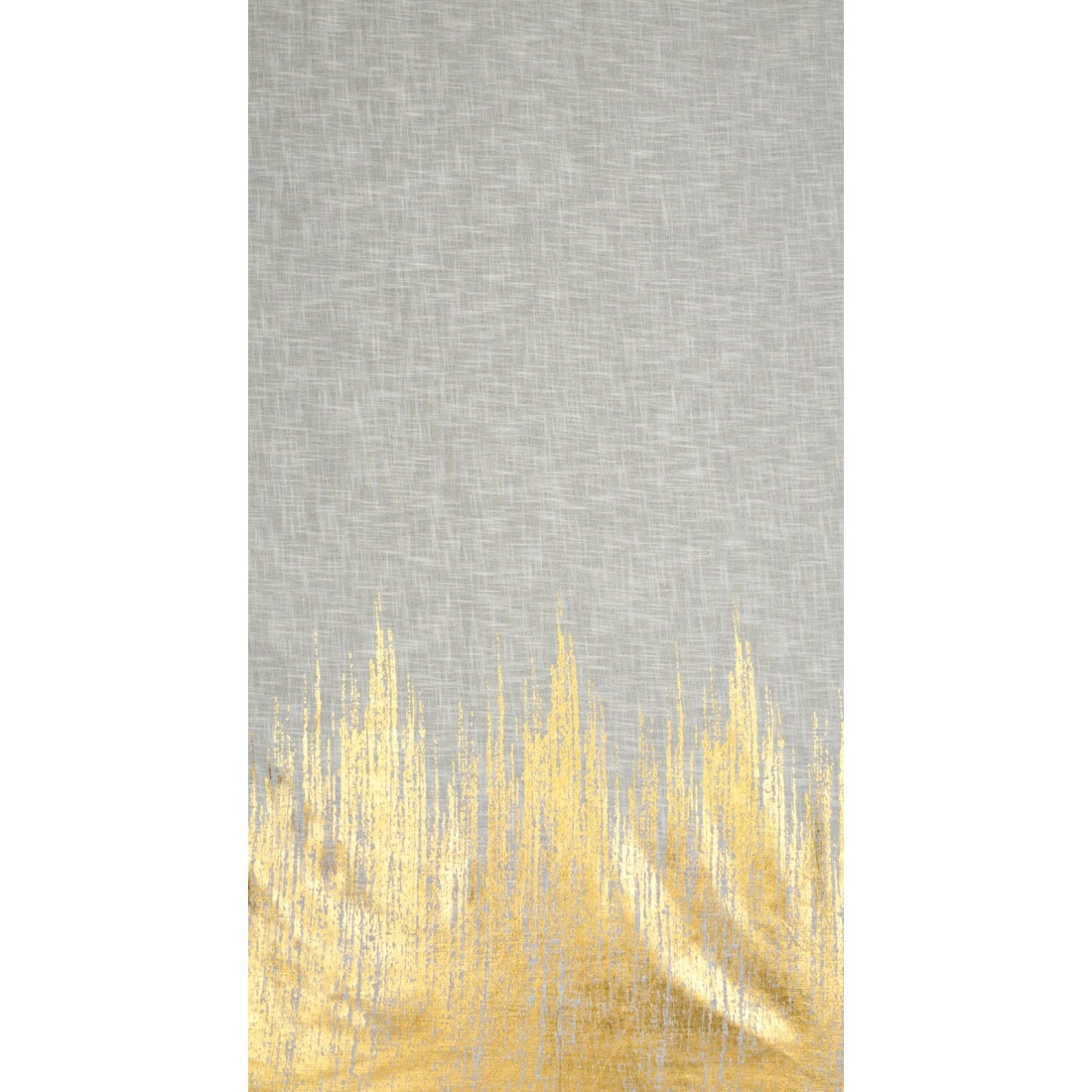 Záves 135x250 cm prírodný so zlatistou potlačou na kovové krúžky IMANI