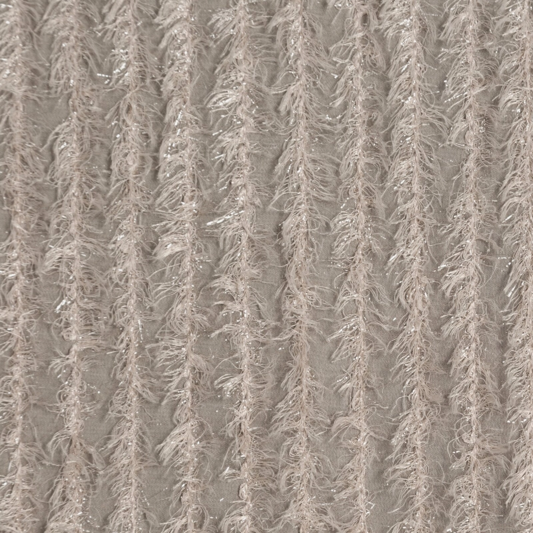 Záves 135x250 cm šifónový béžový na kovové krúžky SELMA Eva Minge