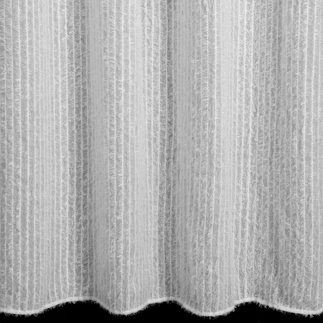 Záves 135x250 cm šifónový biely na kovové krúžky SELMA Eva Minge