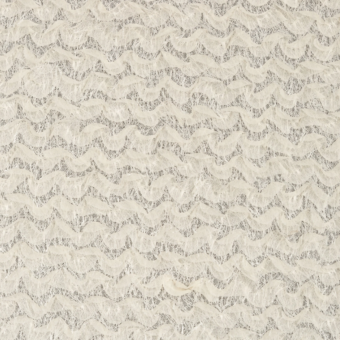 Záves 135x250 cm šifónový krémový na kovové krúžky TIFFANY Eva Minge