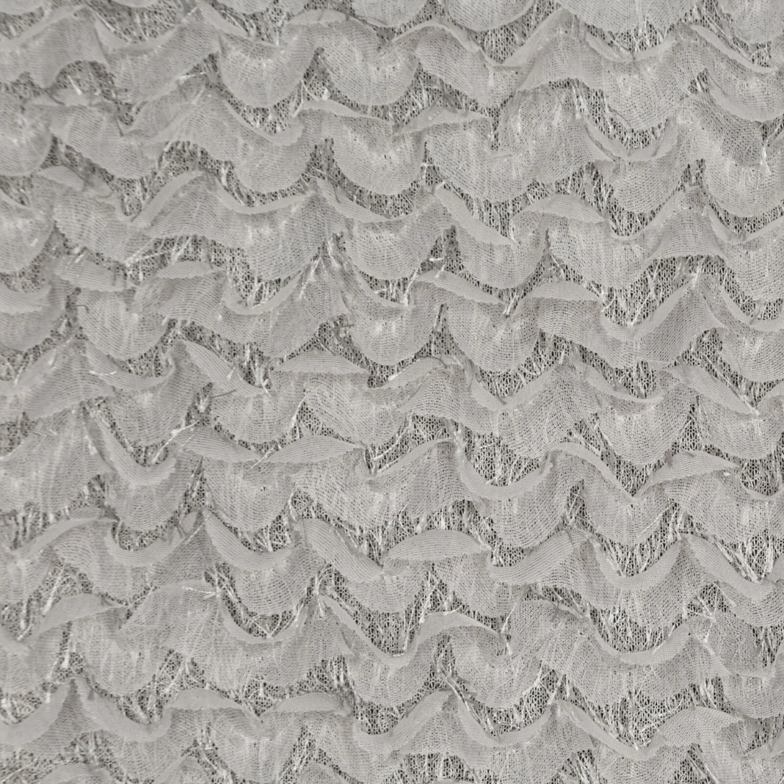 Záves 135x250 cm strieborný na kovové krúžky TIFFANY Eva Minge