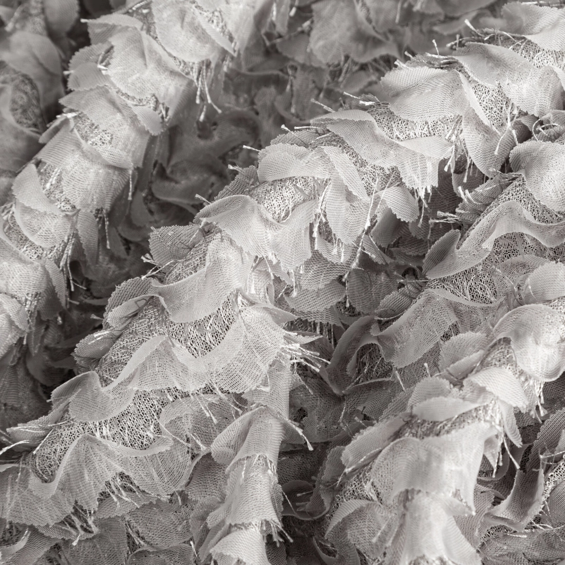 Záves 135x250 cm strieborný na kovové krúžky TIFFANY Eva Minge