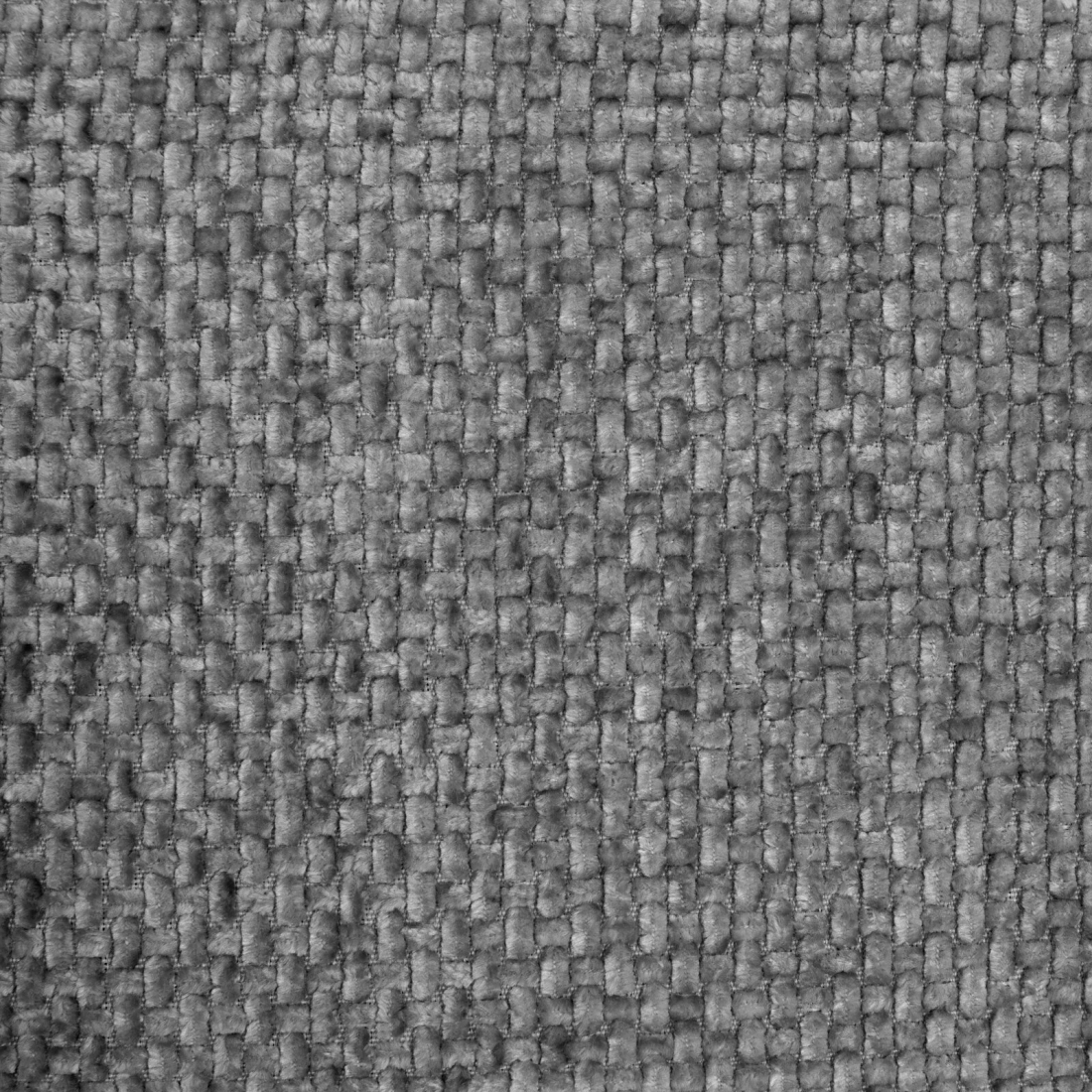 Záves 135x250 cm szenilový sivý na kovové krúžky ALETA