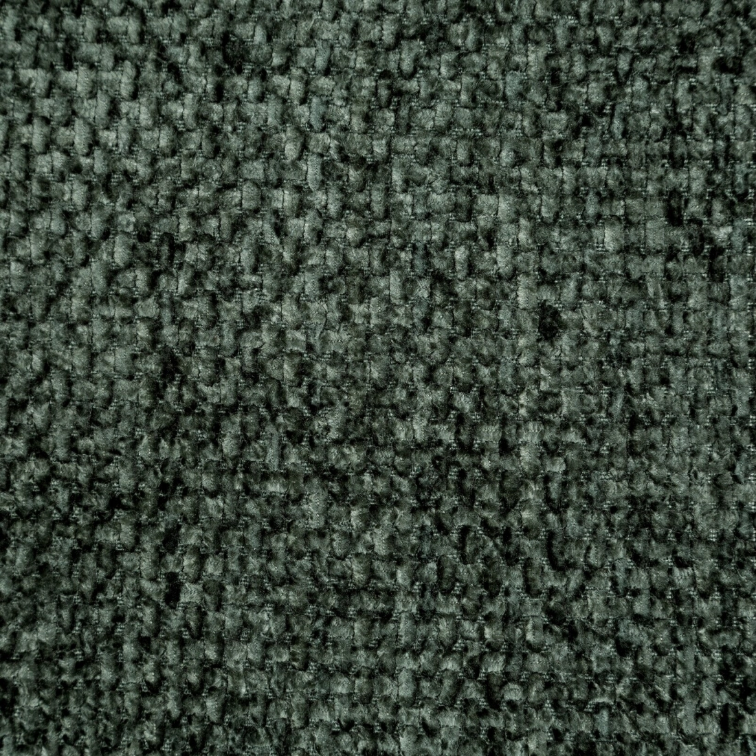 Záves 135x250 cm szenilový tmavozelený na kovové krúžky ALETA