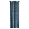 Záves 135x250 cm zamatový granátový, strieborný na kovové krúžky MANDI