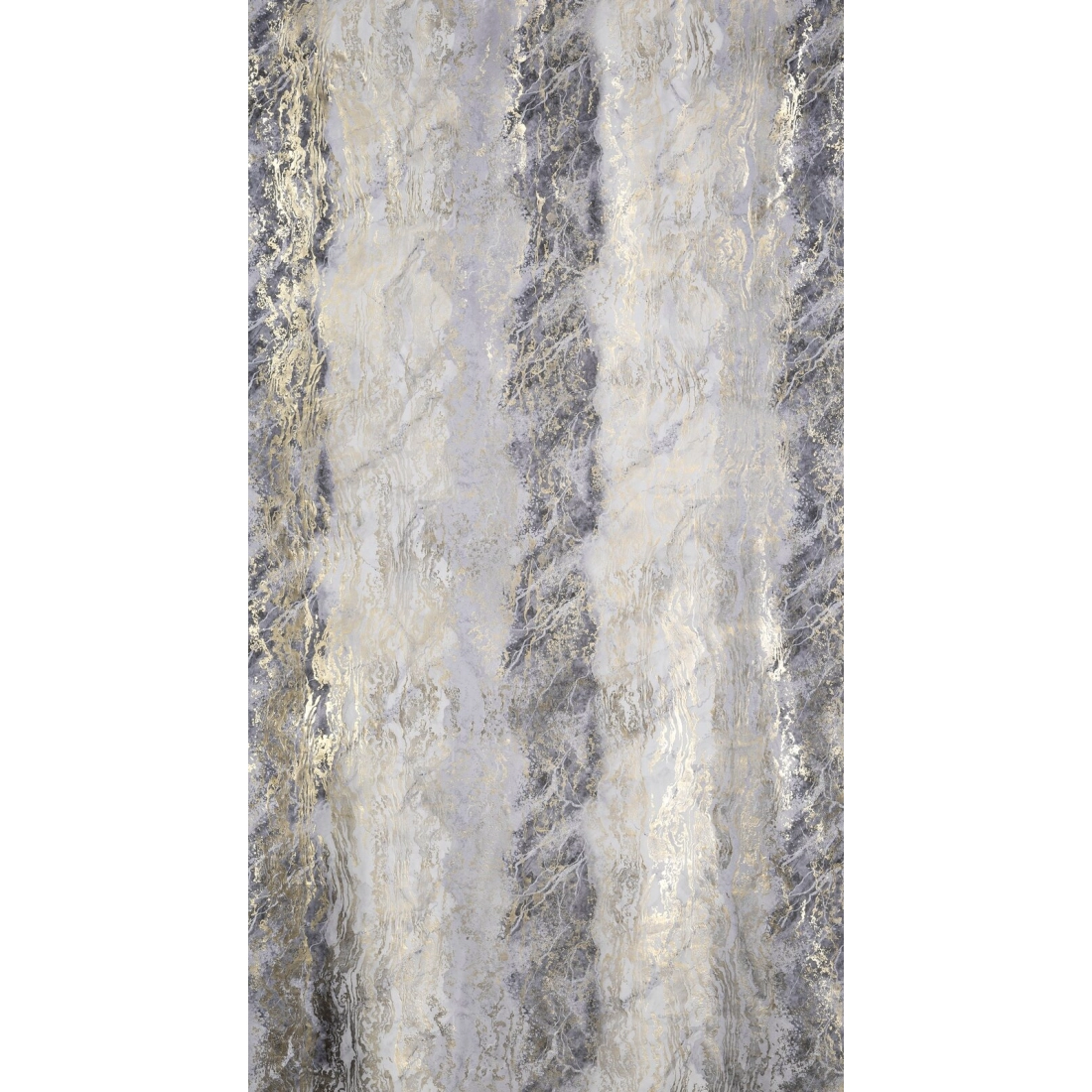 Záves 135x250 cm zamatový strieborný šampanský na kovové krúžky SOFI