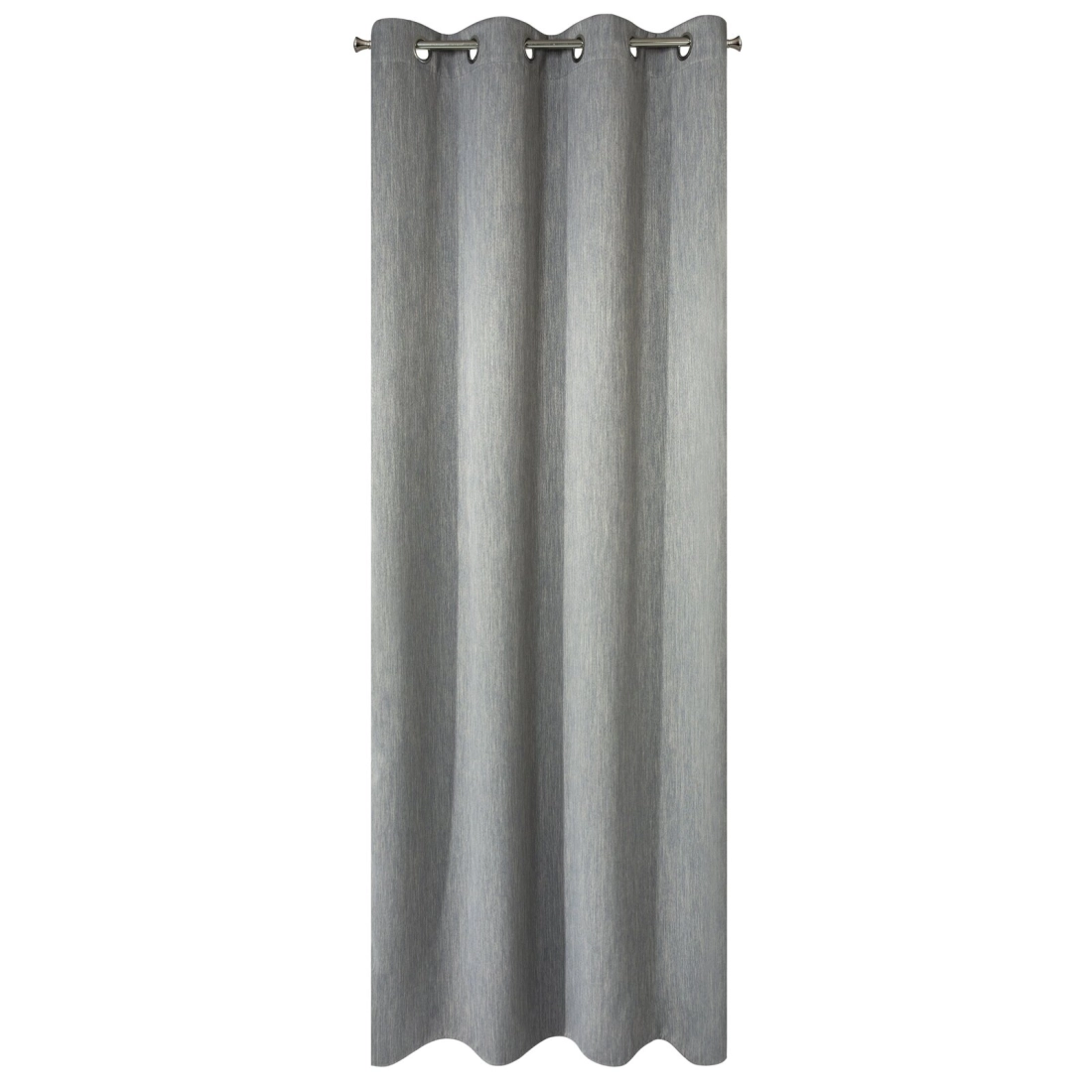 Záves 135x250 cm zatemňovací oceľový na kovové krúžky ROSSIE