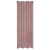 Záves 135x250 cm zatemňovací púdrovoružový na kovové krúžky AMARO