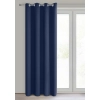 Záves 135x250 cm zatemňujúci matný granátový na kovové krúžky ADLEY