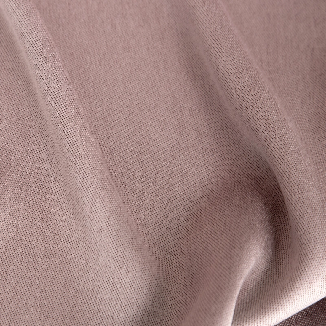 Závěs 135 x 250 cm zatemňovací polyester pudrově růžový na kovových kroužcích CARLO