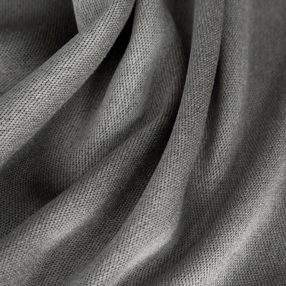 Záves 135x250 cm zatemňujúci sivý na kovové krúžky CARLO