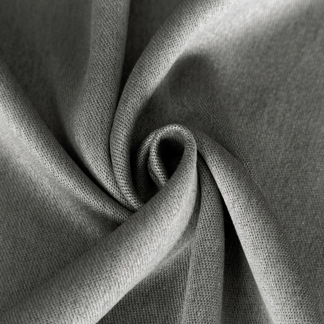 Záves 135x250 cm zatemňujúci sivý na kovové krúžky CARLO