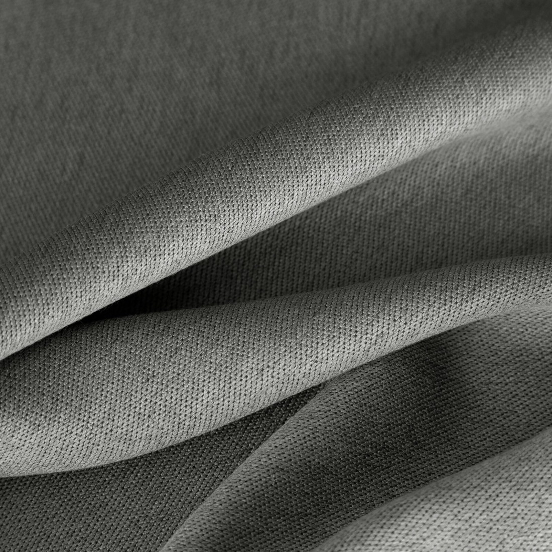 Záves 135x250 cm zatemňujúci sivý na kovové krúžky CARLO