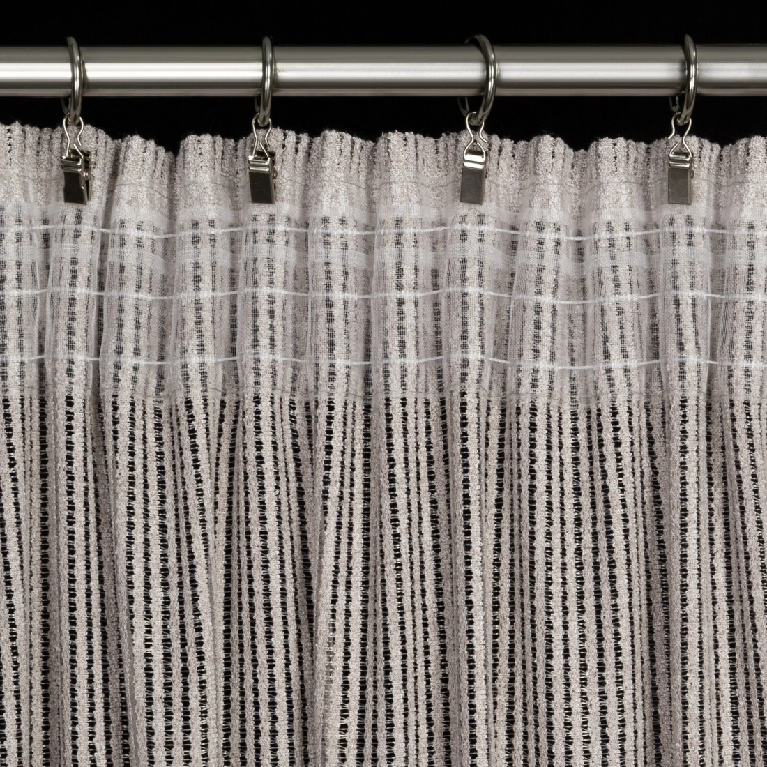 Záves 135x270 cm béžový na riasiacu pásku a tunel REGINA