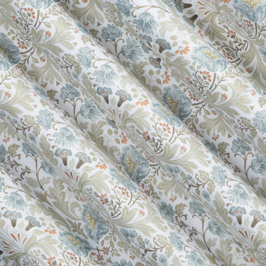 Záves 135x270 cm bielo modrý na riasiacu pásku ASHLEY