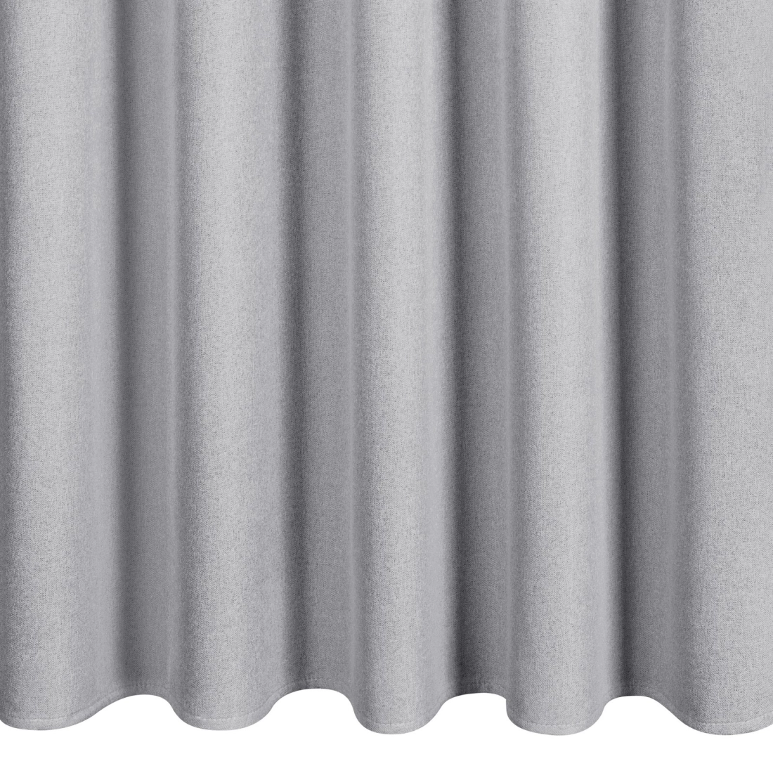 Závěs 135 x 270 cm blackout ocelový na řasicí pásku SUZAN