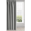 Záves 135x270 cm matný strieborný na riasiacu pásku ADLEY