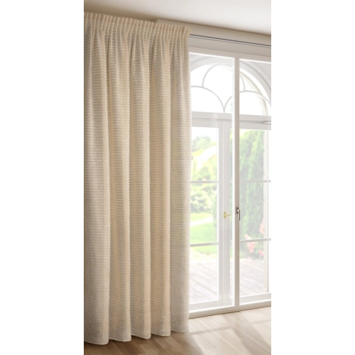 Záves 135x270 cm šifónový béžový na riasiacu pásku REINA Eva Minge